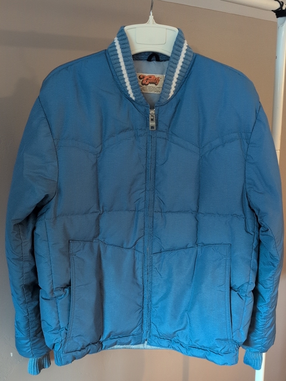 Vintage Down-filled Puffer Coat Comfy